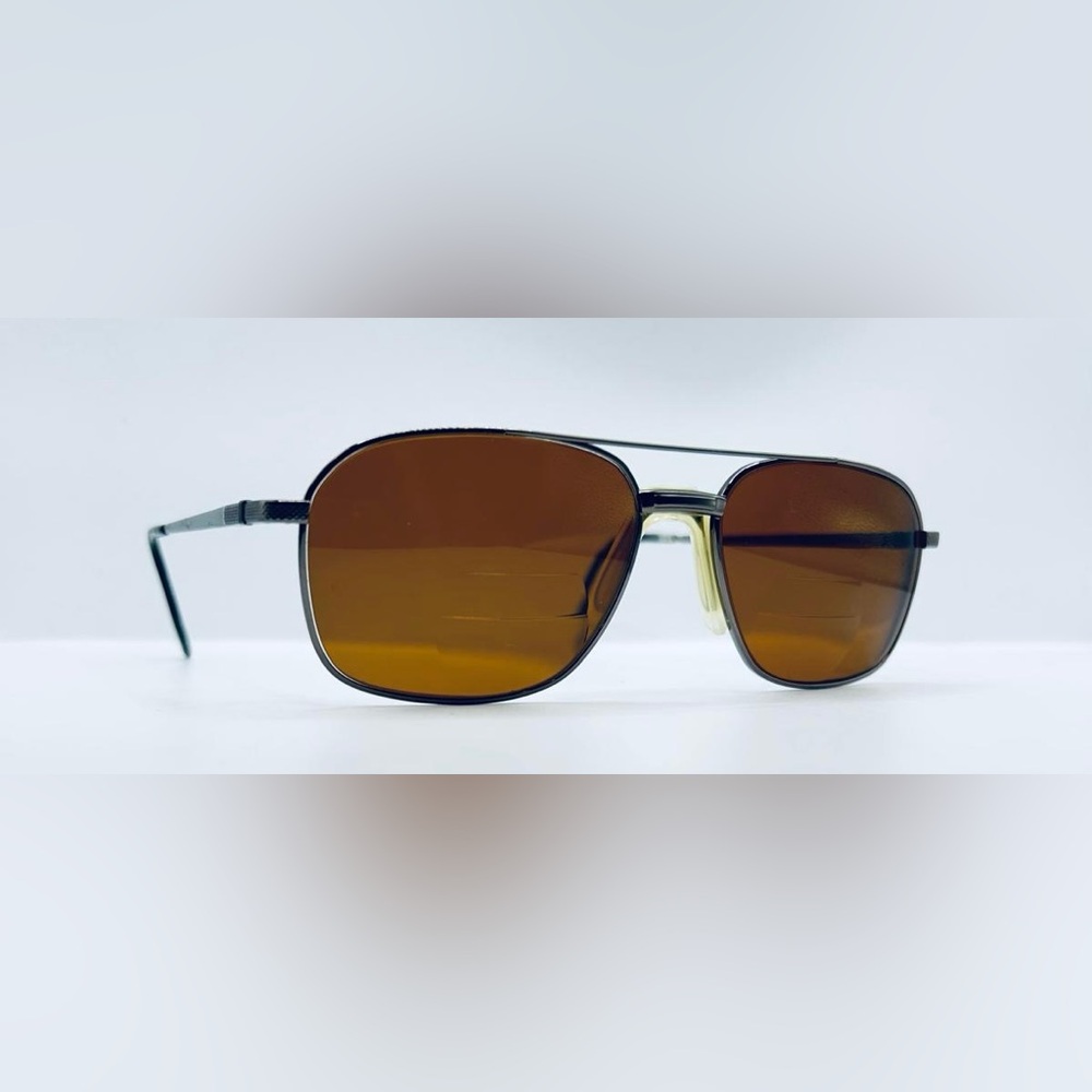 Vintage Zyloware 058 Gunmetal Pilot Sunglasses Frames Only